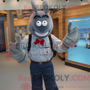 Disfraz de mascota de...