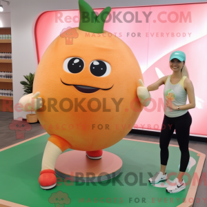 Peach Squash maskot kostume...