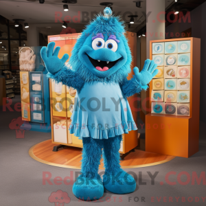 Cyan Jambalaya maskot...