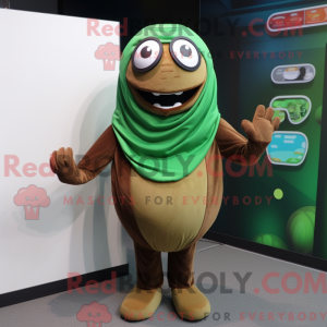 Disfraz de mascota de Brown...