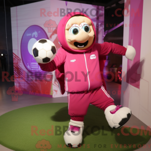 Disfraz de mascota Magenta...