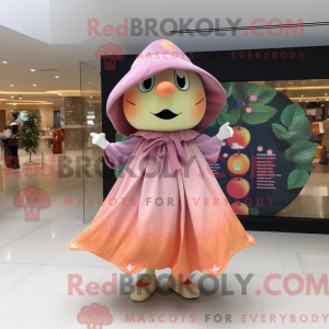 Peach Witch Maskottchen...
