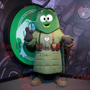 Green Celtic Shield mascot...