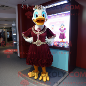 Figura de máscara de pato...