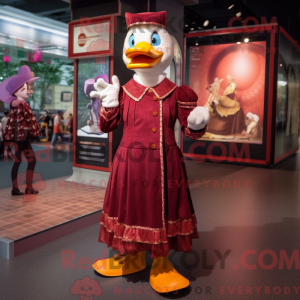 Disfraz de mascota del pato...