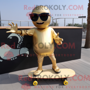 Gull skateboard maskot...