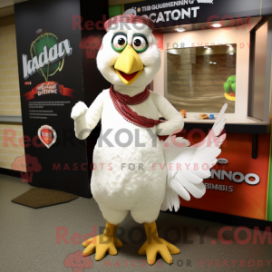 Disfraz de mascota de pollo...