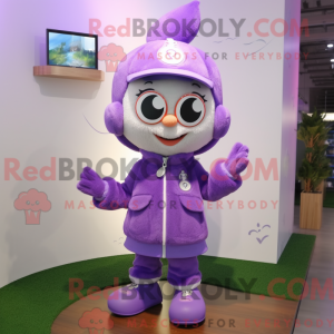 Lavendel vedhæng maskot...
