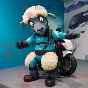 Disfraz de mascota Cyan...