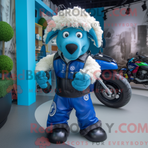 Disfraz de mascota Cyan...
