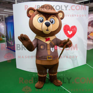 Personaggio mascotte Brown...