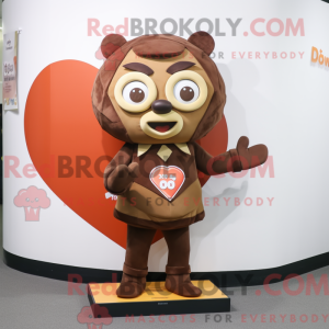 Personaggio mascotte Brown...