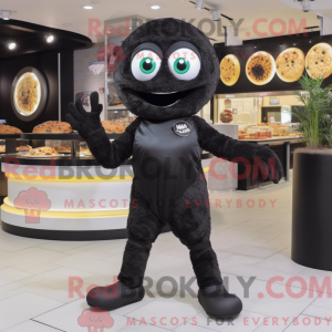 Maskotdraktfigura Black...