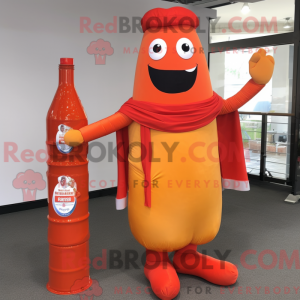 Pomarańczowa butelka...