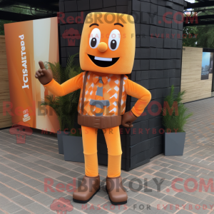 Maskottchenkostüm Orange...