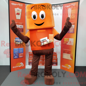 Maskottchenkostüm Orange...