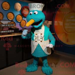 Disfraz de mascota Teal...