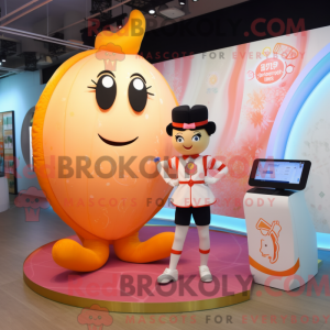 Maskotdraktfigurat Peach...