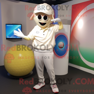 Máscara de bola de golfe...