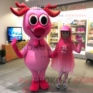 Costume de mascotte d élan...