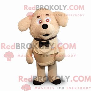 Beige Shepard S Pie maskot...
