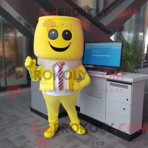 Citrongul Computer maskot...