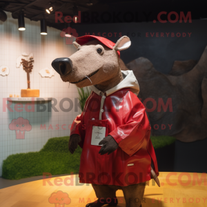 Rust Tapir maskot kostume...