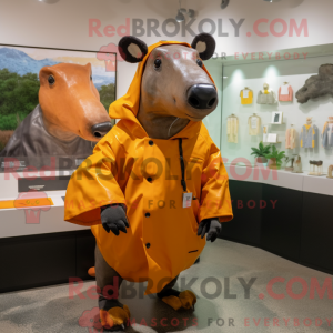 Rust Tapir mascottekostuum...