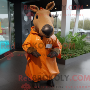 Rust Tapir mascottekostuum...