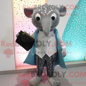 Costume mascotte de raie...