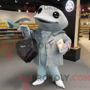 Costume mascotte de raie...