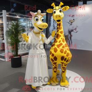 Máscara de girafa gigante...