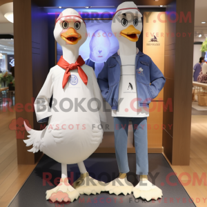 Máscara de cisnes com...