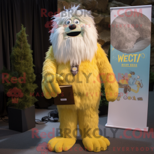 Disfraz de mascota Yeti...