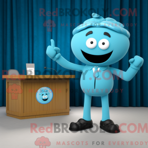 Postava maskota Cyan...