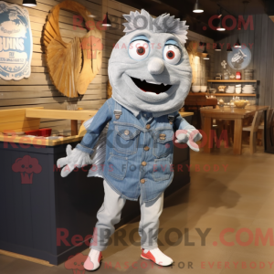 Disfraz de mascota gris de...