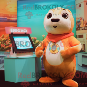 Peach Sea Lion maskerad...