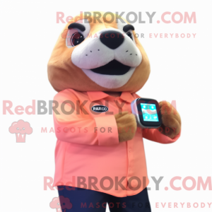 Peach Sea Lion maskerad...