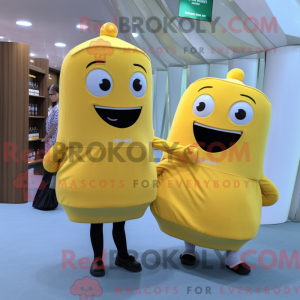 Gold Zucchini mascot...