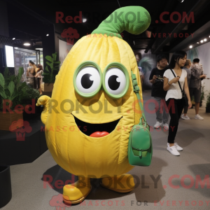 Gold Zucchini mascot...
