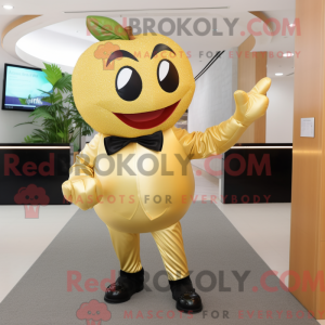 Gull Apple mask drakt...