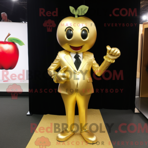 Goldener Apfel als...