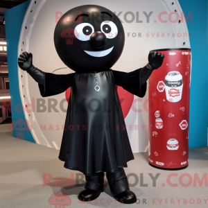 Maskotdraktfigurat Black...