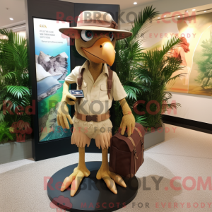 Tan Archeopteryx maskot...