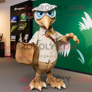 Tan Archeopteryx maskot...
