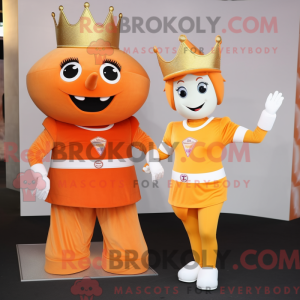 Disfraz de mascota Orange...