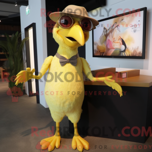 Gul Archaeopteryx máscara...