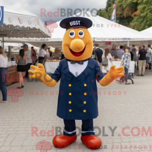 Navy Currywurst mascot...