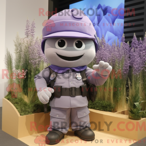 Lavendel Armee Soldat...