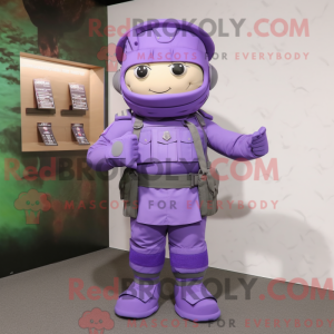 Lavendel Armee Soldat...